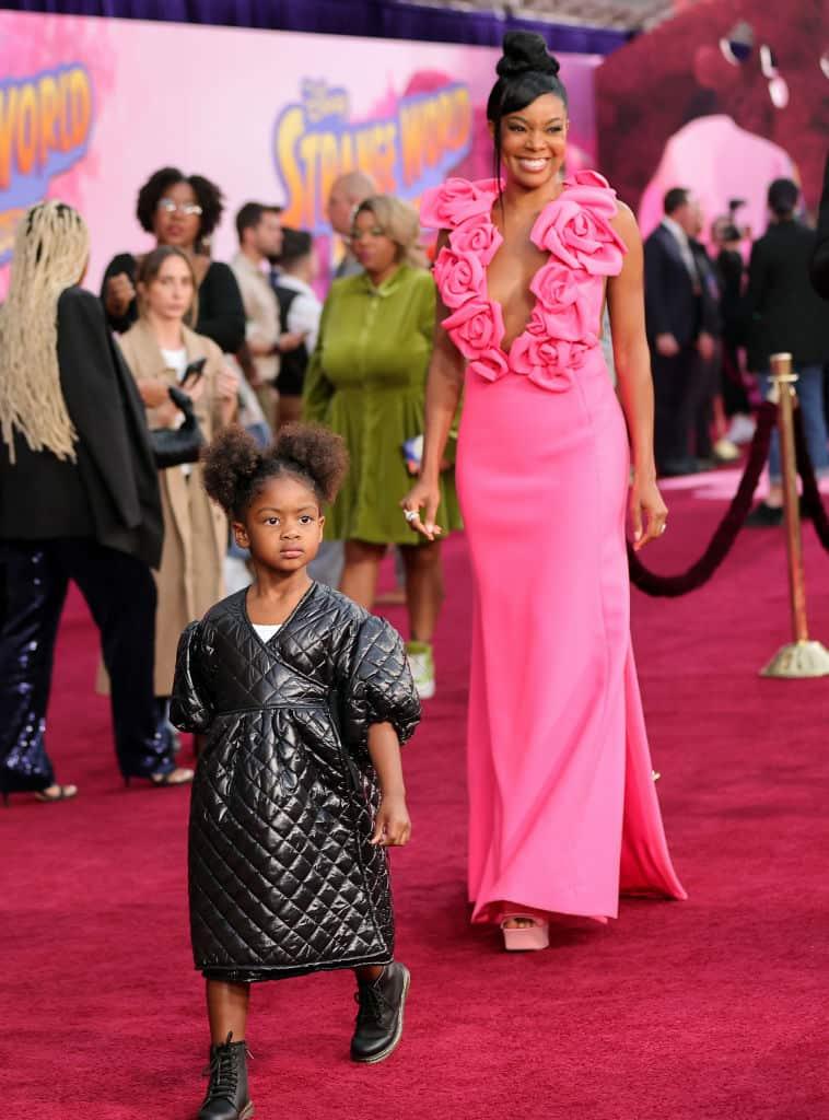 Gabrielle Union Gives Four-Year-Old Her Flowers After Dance Recital