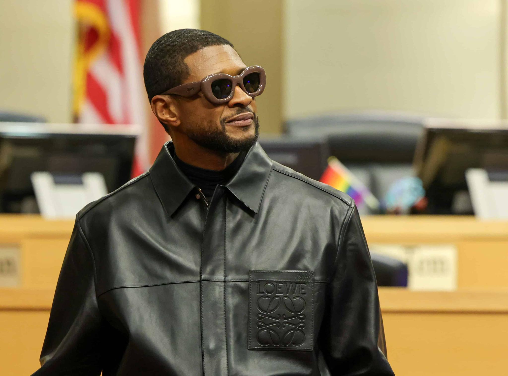 Usher Breaks Down in Tears at Late Drummer, Aaron Spears’ Funeral